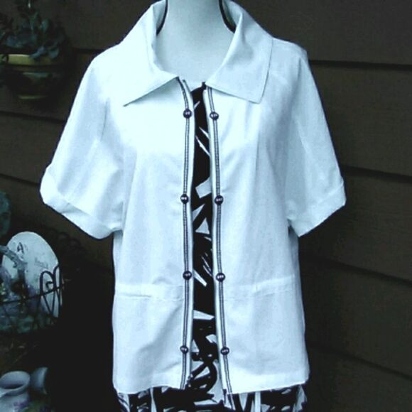 Zenergy by Chico's White Jacket - Picture 1 of 12